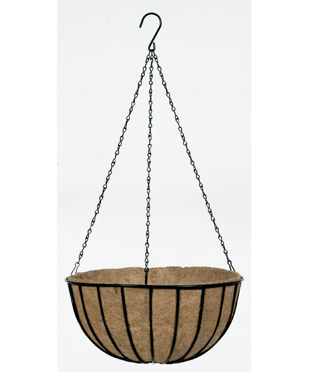 World Source Partners Steel Hanging Planter & Reviews Wayfair